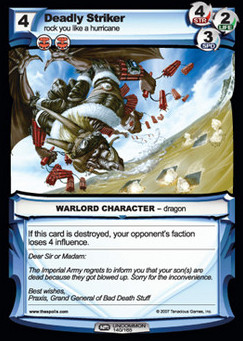Deadly Striker - First Edition Part 2