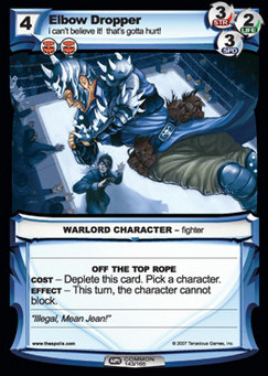 Elbow Dropper - First Edition Part 2