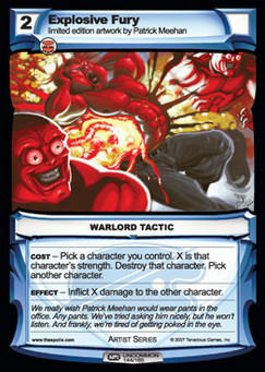Explosive Fury - First Edition Part 2