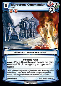 Murderous Commander - First Edition Part 2