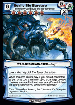 Really Big Barduse - First Edition Part 2