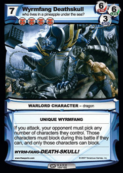 Wyrmfang Deathskull - First Edition Part 2