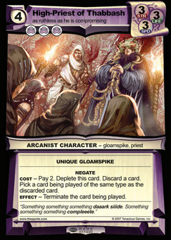 High-Priest of Thabbash - Seed
