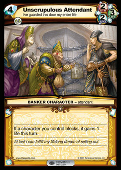 Unscrupulous Attendant - Seed