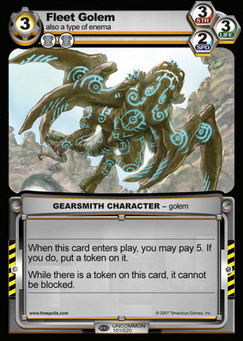 Fleet Golem - Seed