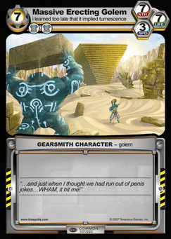 Massive Erecting Golem - Seed