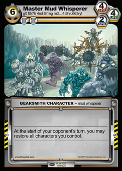 Master Mud Whisperer - Seed