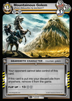Mountainous Golem - Seed