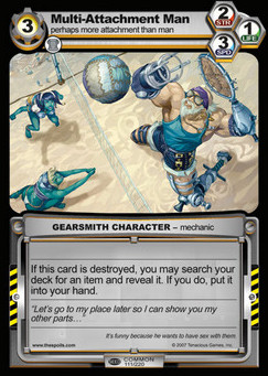 Multi-Attachment Man - Seed