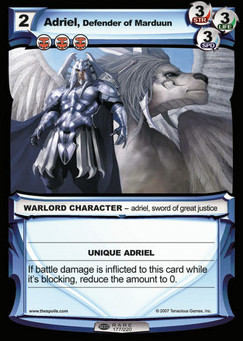 Adriel, Defender of Marduun - Seed