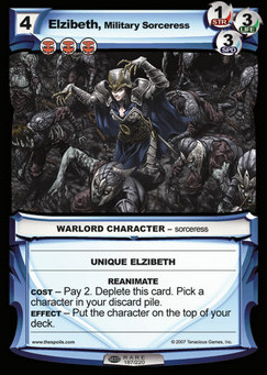 Elzibeth, Military Sorceress - Seed