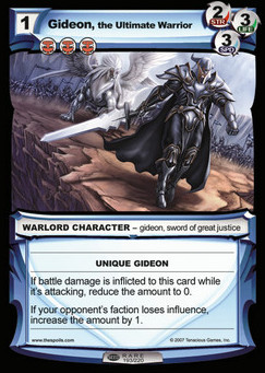 Gideon, the Ultimate Warrior - Seed