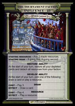 The Tournament Faction (V.2) - Promos