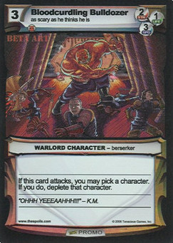 Bloodcurdling Bulldozer - Promos