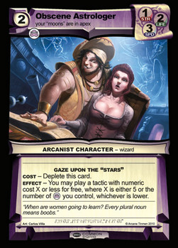 Obscene Astrologer - Seed 2