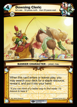 Dowsing Cleric - Seed 2