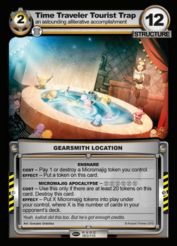 Time Traveler Tourist Trap - Seed 2
