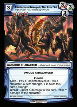 Athalamund Mangod, The Iron Fist - Seed 2