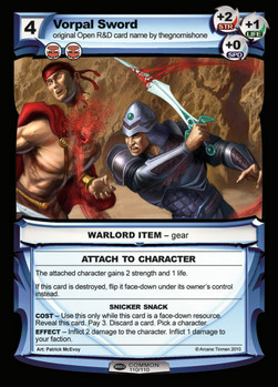 Vorpal Sword - Seed 2