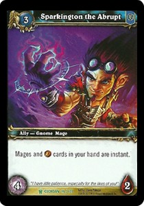 Sparkington the Abrupt - Icecrown