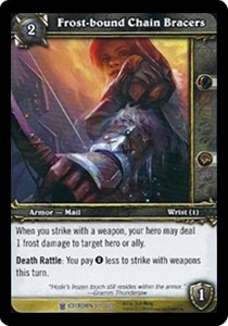 Frost-bound Chain Bracers - Icecrown