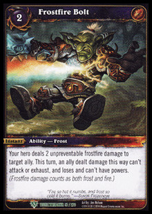 Frostfire Bolt - Worldbreaker