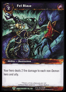 Fel Blaze - Worldbreaker