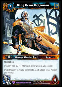 King Genn Greymane - Worldbreaker