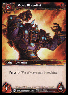 Gorz Blazefist - Worldbreaker