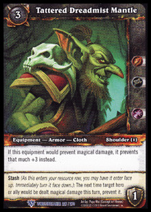 Tattered Dreadmist Mantle - Worldbreaker