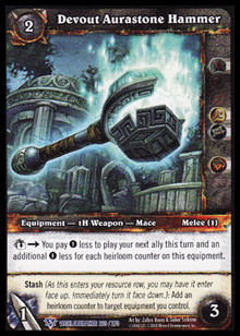 Devout Aurastone Hammer - Worldbreaker