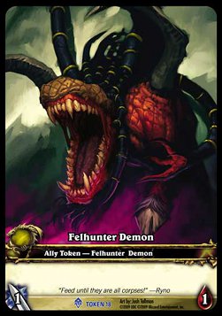 Felhunter Demon Token - Promos