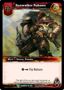 Sunwalker Nahano - War of the Elements