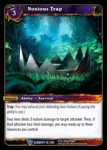 Noxious Trap - War of the Elements