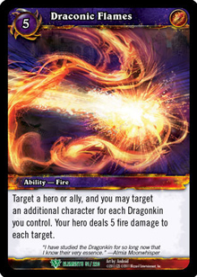 Draconic Flames - War of the Elements