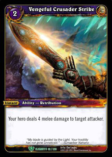 Vengeful Crusader Strike - War of the Elements