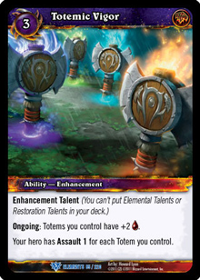 Totemic Vigor - War of the Elements