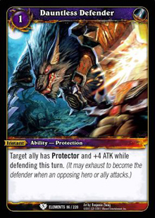 Dauntless Defender - War of the Elements