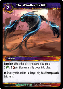 The Windlord's Gift - War of the Elements