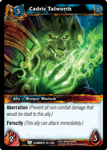Cadric Talworth - War of the Elements