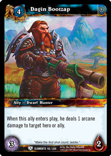 Dagin Bootzap - War of the Elements