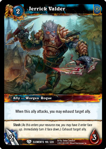 Jerrick Valder - War of the Elements