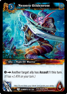 Nessera Gildenrose - War of the Elements