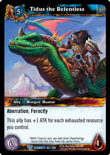 Tidus the Relentless - War of the Elements