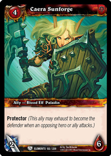 Caera Sunforge - War of the Elements