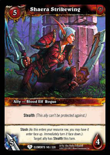 Shaera Strikewing - War of the Elements