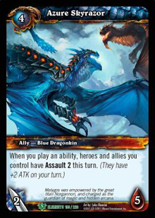 Azure Skyrazor - War of the Elements