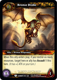 Bronze Drake - War of the Elements