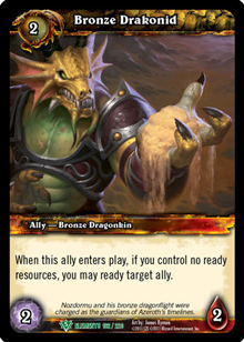 Bronze Drakonid - War of the Elements