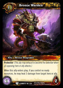 Bronze Warden - War of the Elements
